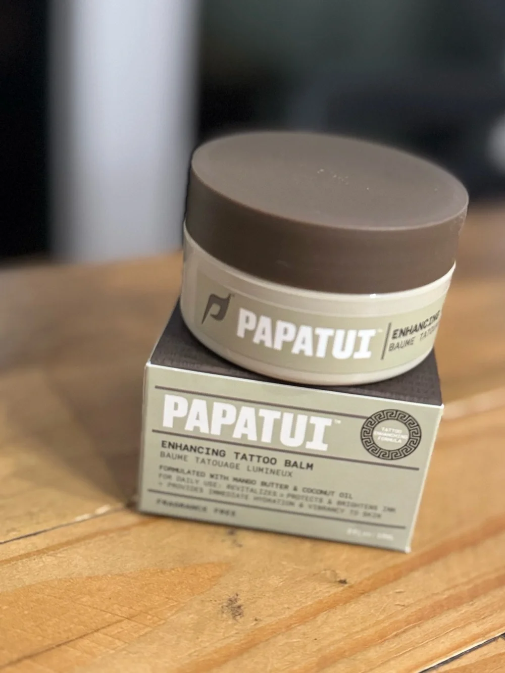 3 Papatui Men’s Paeaben-free Enhancing Tattoo Balm Unscented - 2 fl oz